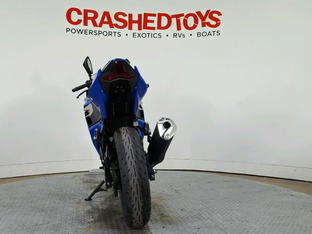 JKAEXKH1XJDA02579 - 2018 KAWASAKI EX400 BLUE photo 7