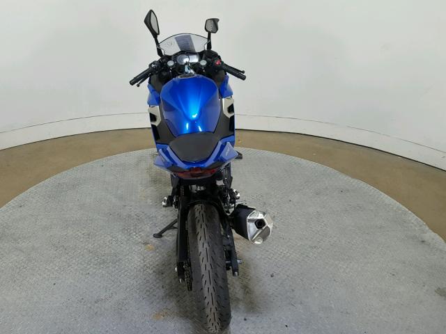 JKAEXKH1XJDA02579 - 2018 KAWASAKI EX400 BLUE photo 9