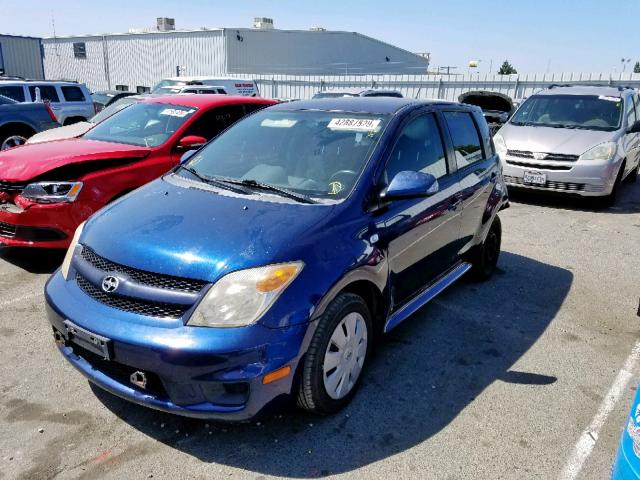 JTKKT604460149552 - 2006 TOYOTA SCION XA BLUE photo 2