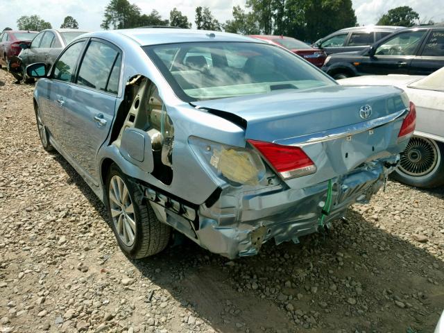 4T1BK3DB8CU467482 - 2012 TOYOTA AVALON BAS ლურჯი ფოტო 3