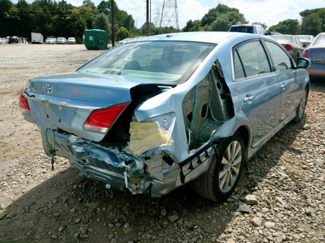 4T1BK3DB8CU467482 - 2012 TOYOTA AVALON BAS ლურჯი ფოტო 4