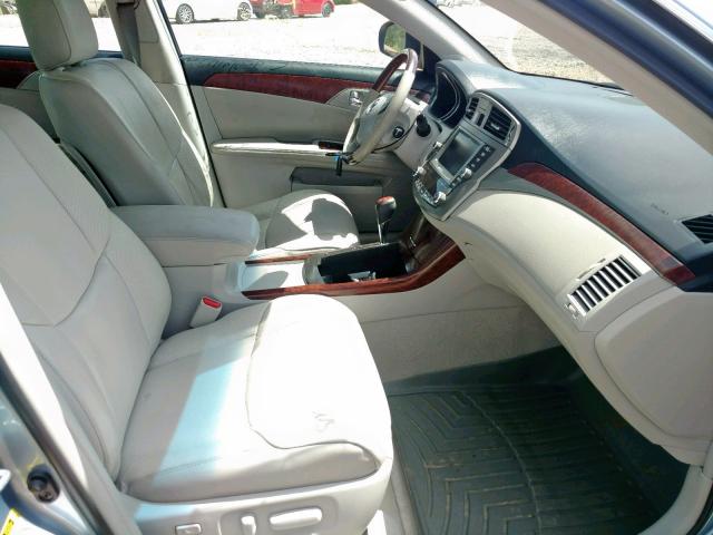 4T1BK3DB8CU467482 - 2012 TOYOTA AVALON BAS ლურჯი ფოტო 5