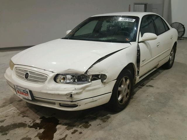 2G4WB55K611195955 - 2001 BUICK REGAL LS WHITE photo 2