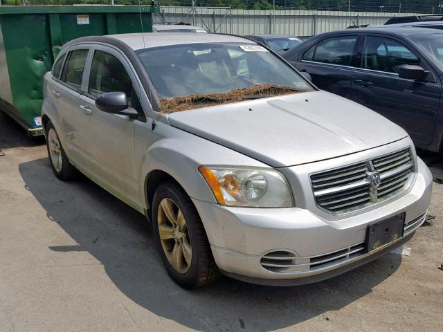 1B3CB4HA2AD661357 - 2010 DODGE CALIBER SX SILVER photo 1