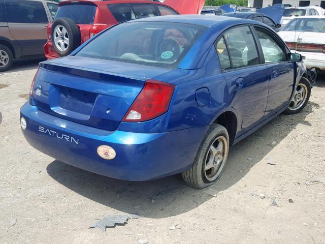 1G8AJ52F15Z170364 - 2005 SATURN ION LEVEL BLUE photo 4
