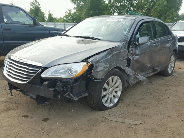 1C3CCBBB6CN125658 - 2012 CHRYSLER 200 TOURIN GRAY photo 2