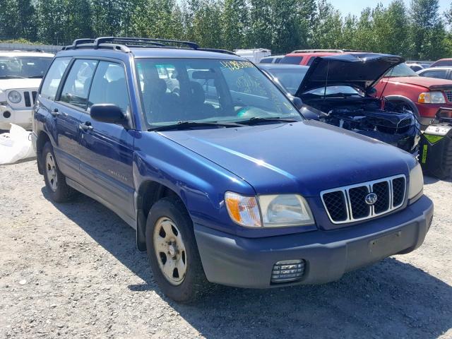 JF1SF63591H704238 - 2001 SUBARU FORESTER L BLUE photo 1