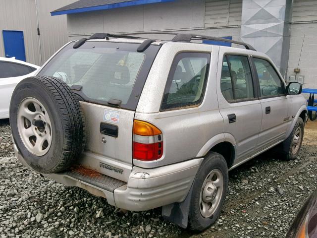 4S6CK58W9Y4416133 - 2000 HONDA PASSPORT E 灰色 照片 4