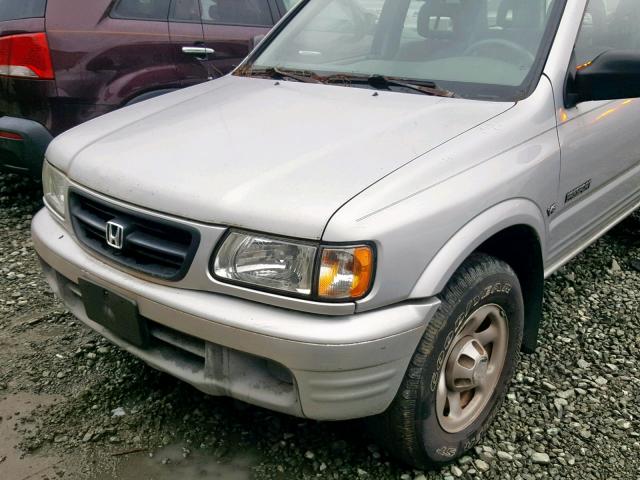 4S6CK58W9Y4416133 - 2000 HONDA PASSPORT E 灰色 照片 9