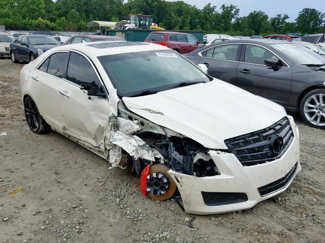 1G6AB5RX1E0169756 - 2014 CADILLAC ATS LUXURY CREAM photo 1