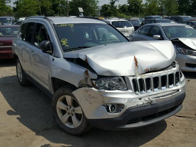 1J4NF1FB4BD271751 - 2011 JEEP COMPASS SP SILVER photo 1