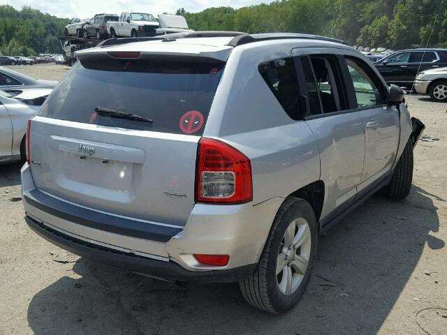 1J4NF1FB4BD271751 - 2011 JEEP COMPASS SP ვერცხლისფერი ფოტო 4