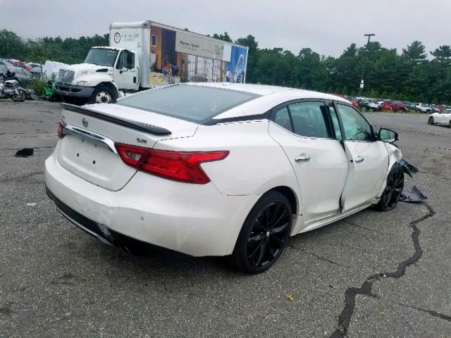 1N4AA6AP4HC407352 - 2017 NISSAN MAXIMA 3.5 WHITE photo 4