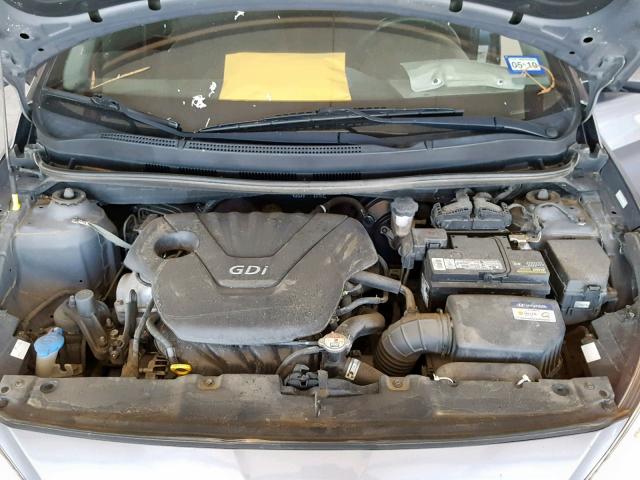 KMHCT5AE5GU259626 - 2016 HYUNDAI ACCENT SE CHARCOAL photo 7