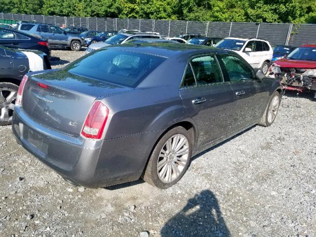 2C3CCACG0CH274435 - 2012 CHRYSLER 300 LIMITE SILVER photo 4