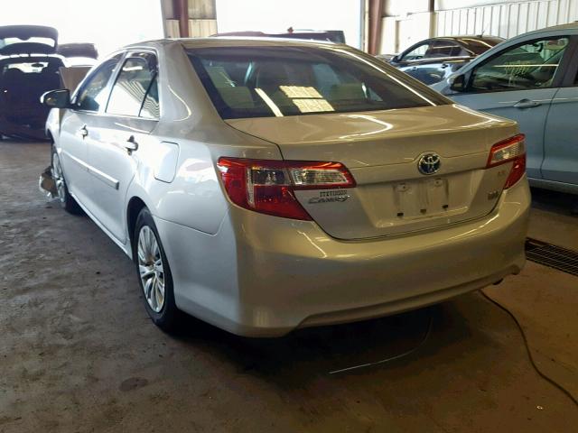 4T1BD1FK8CU059642 - 2012 TOYOTA CAMRY HYBR SILVER photo 3