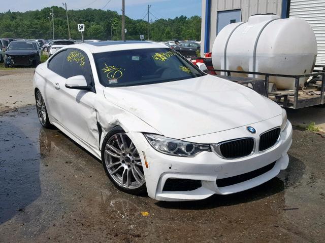 WBA3N3C56FK233544 - 2015 BMW 428 I WHITE photo 1