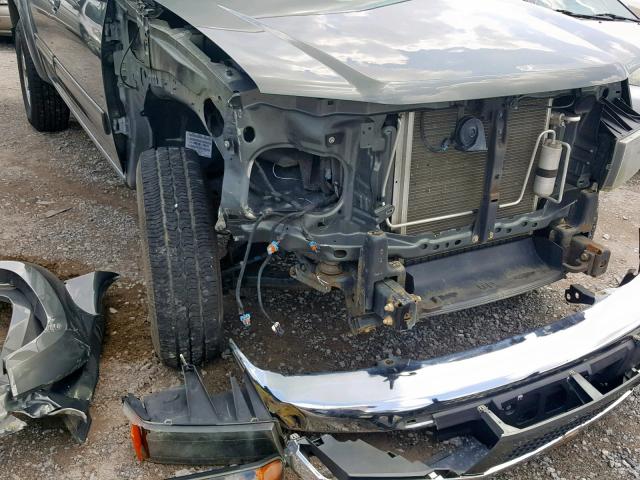 1GCHSDFE6B8108909 - 2011 CHEVROLET COLORADO L GRAY photo 10