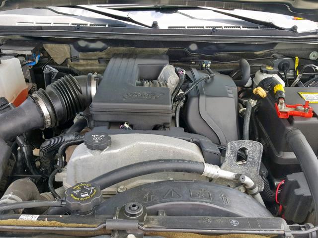 1GCHSDFE6B8108909 - 2011 CHEVROLET COLORADO L GRAY photo 7