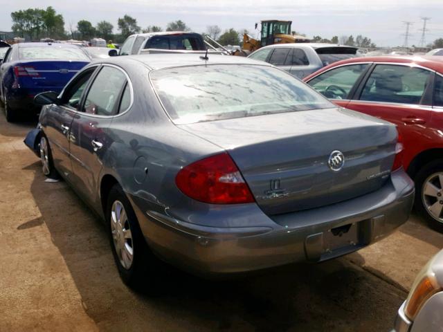 2G4WC582871248303 - 2007 BUICK LACROSSE C GRAY photo 3