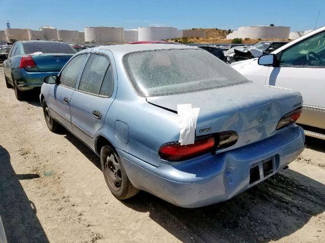 1Y1SK526XTZ039854 - 1996 GEO PRIZM BASE BLUE photo 3