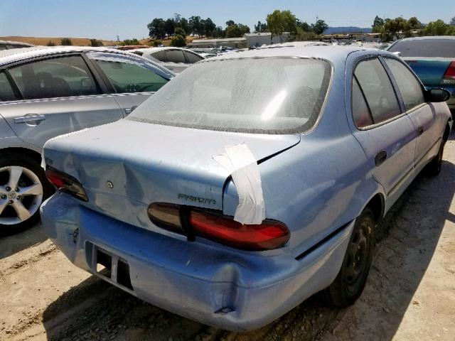 1Y1SK526XTZ039854 - 1996 GEO PRIZM BASE BLUE photo 4