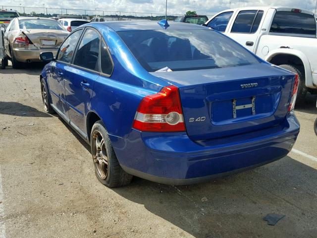 YV1MS382962185000 - 2006 VOLVO S40 2.4I BLUE photo 3