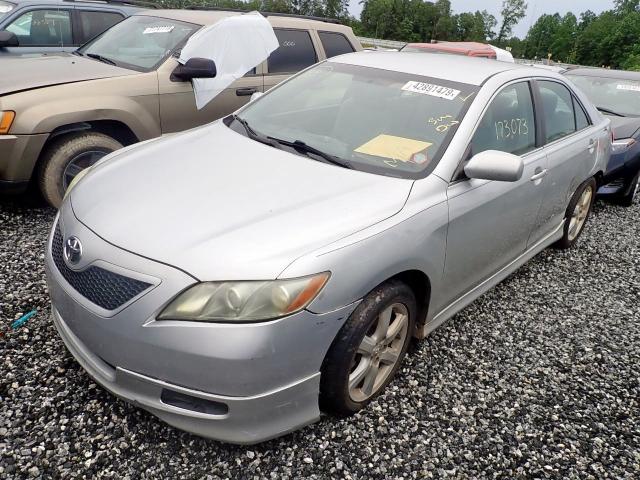 4T1BE46K57U699795 - 2007 TOYOTA CAMRY NEW SILVER photo 2