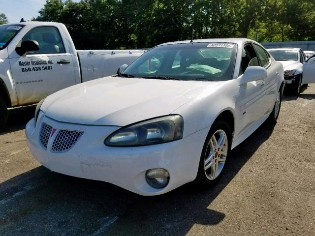 2G2WR524551209179 - 2005 PONTIAC GRAND PRIX WHITE photo 2