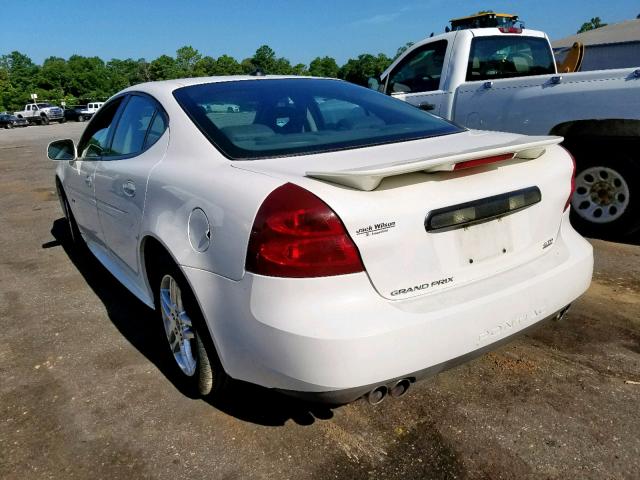 2G2WR524551209179 - 2005 PONTIAC GRAND PRIX WHITE photo 3
