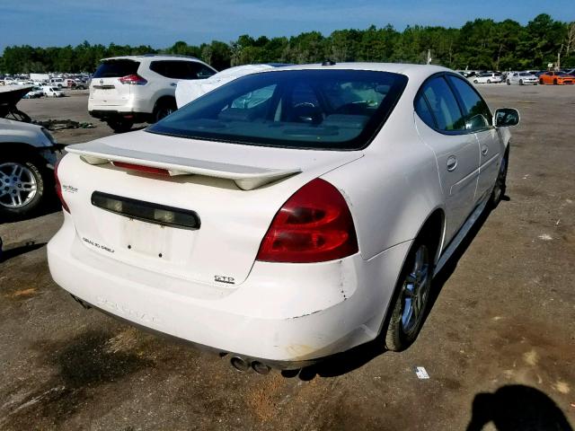 2G2WR524551209179 - 2005 PONTIAC GRAND PRIX WHITE photo 4
