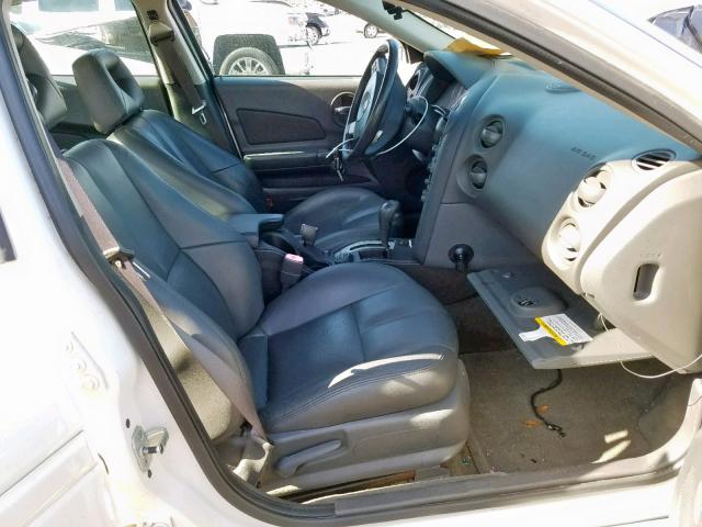 2G2WR524551209179 - 2005 PONTIAC GRAND PRIX WHITE photo 5