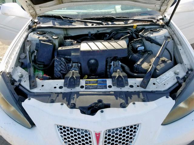 2G2WR524551209179 - 2005 PONTIAC GRAND PRIX WHITE photo 7