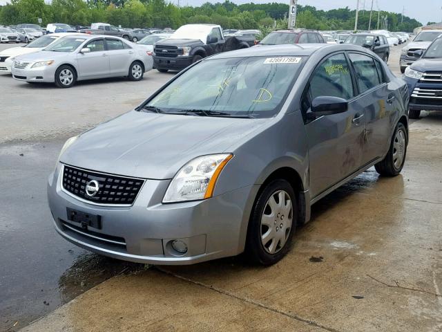 3N1AB61E59L634449 - 2009 NISSAN SENTRA 2.0 GRAY photo 2