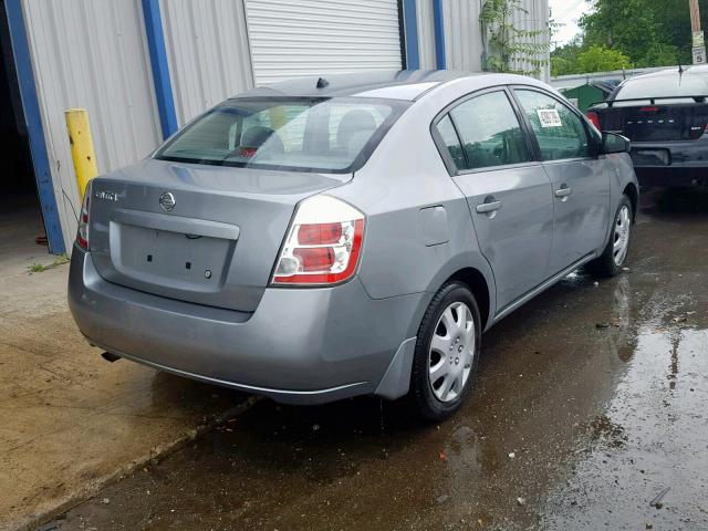 3N1AB61E59L634449 - 2009 NISSAN SENTRA 2.0 GRAY photo 4