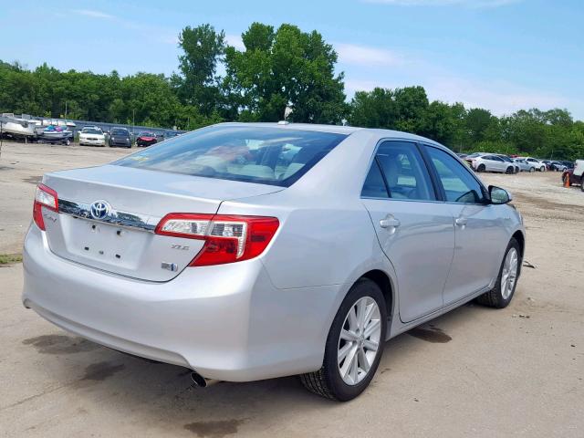 4T1BD1FK3CU037774 - 2012 TOYOTA CAMRY HYBR SILVER photo 4