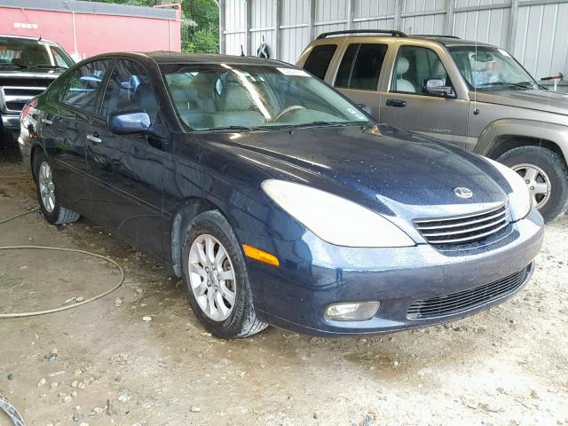 JTHBF30G025005807 - 2002 LEXUS ES 300 BLUE photo 1