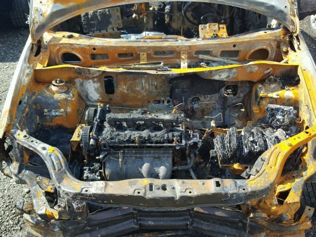 KL1TD5DE6BB138547 - 2011 CHEVROLET AVEO LS GRAY photo 7