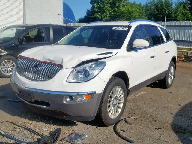 5GAKRCED4CJ257562 - 2012 BUICK ENCLAVE WHITE photo 2