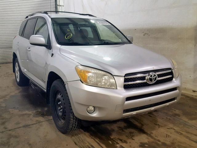 JTMBD31V275073604 - 2007 TOYOTA RAV4 LIMIT SILVER photo 1