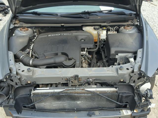 1G1ZG57B584258048 - 2008 CHEVROLET MALIBU LS GRAY photo 7