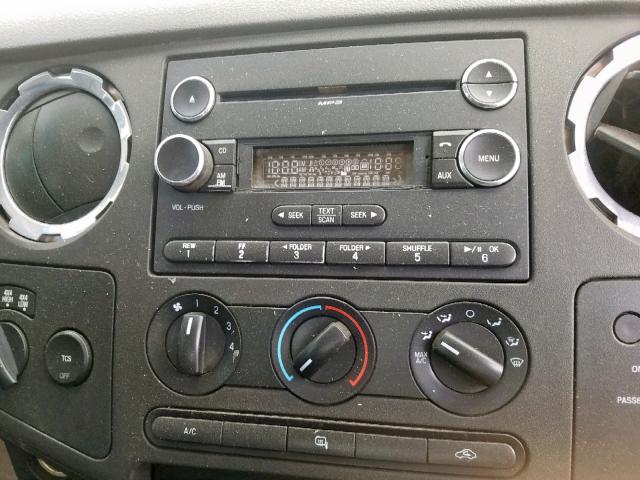 1FTSX2BR7AEA37014 - 2010 FORD F250 SUPER WHITE photo 9