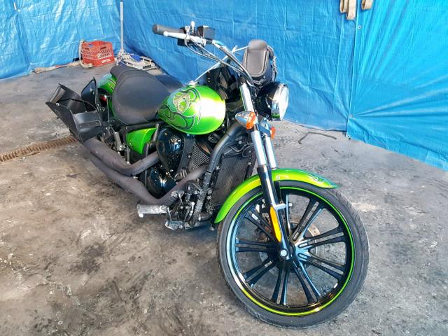 JKAVN2C19EA058045 - 2014 KAWASAKI VN900 C GREEN photo 1