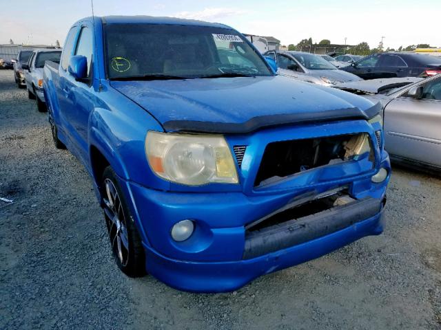 5TETU22N06Z242236 - 2006 TOYOTA TACOMA X-R BLUE photo 1