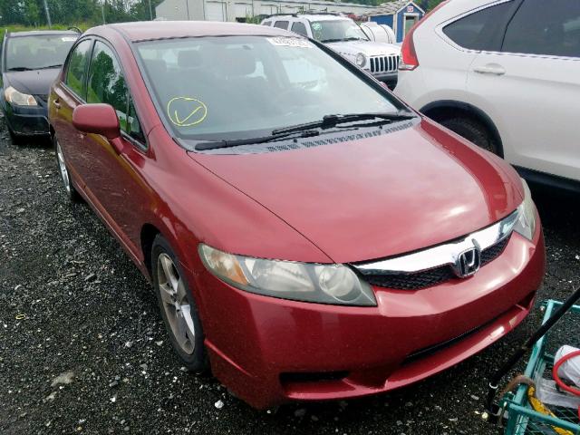 2HGFA16649H322515 - 2009 HONDA CIVIC LX-S Qırmızı foto 1