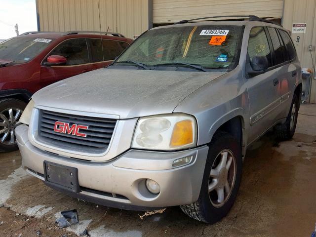 1GKDS13S842228745 - 2004 GMC ENVOY SILVER photo 2