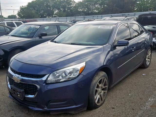 1G11C5SL5EF210414 - 2014 CHEVROLET MALIBU 1LT 蓝色 照片 2