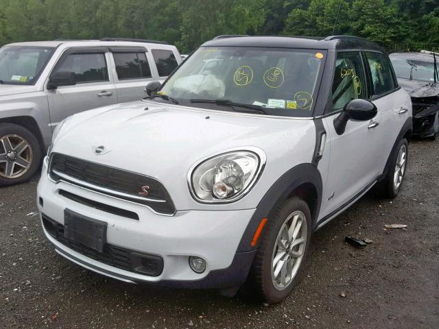 WMWZC5C59FWM18921 - 2015 MINI COOPER S C WHITE photo 2