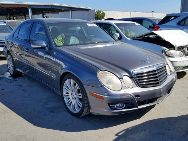 WDBUF56X17B137916 - 2007 MERCEDES-BENZ E 350 GRAY photo 1