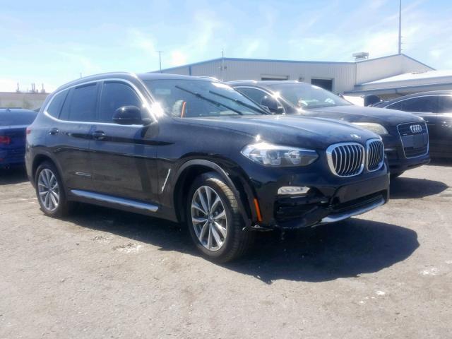 5UXTR7C5XKLF34421 - 2019 BMW X3 SDRIVE3 BLACK photo 1